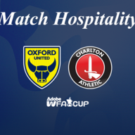 Event image Hospitality | Adobe Women's FA Cup - Oxford United Women vs Charlton Athletic