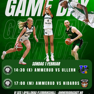 Event image BLNO Elitebasketball Ammerud mot Ullern (K) og Ammerud mot Nidaros (M)