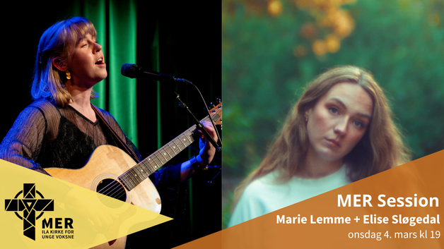 Event image MER Session 4. mars: Marie Lemme + Elise Sløgedal