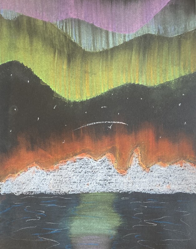 Event image Folkeverksted: Vinterstemning med pastell kritt      