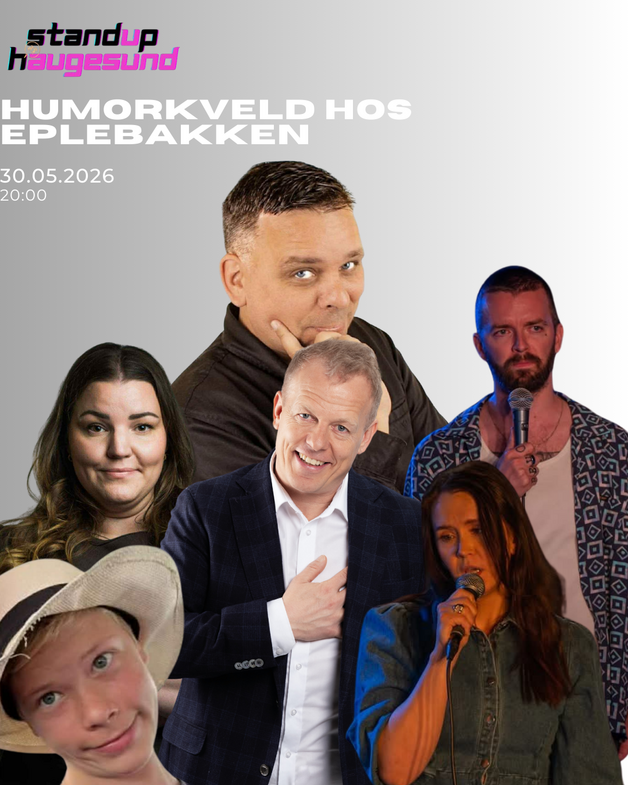Event image Humorkveld hos Eplebakken!