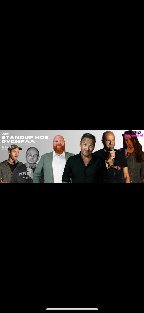 Event image Standup hos Ovenpaa Kopervik