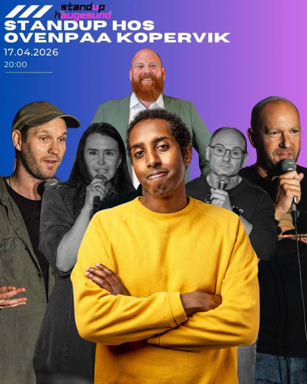 Event image Standup hos Ovenpaa Kopervik