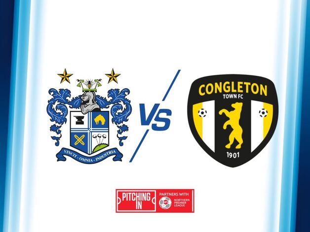 Event image Bury v Congleton Town (Away Supporters)