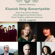 Event image Klassisk helg: KONSERTPAKKE