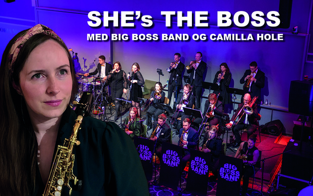 Event image She`s the boss - med BIG BOSS BAND OG CAMILLA HOLE