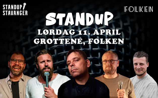 Event image Standup i Grottene - 11. april