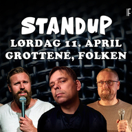 Event image Standup i Grottene - 11. april