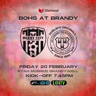 Event image Derry City v Bohemians - HOME FANS 