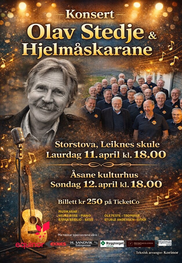 Event image Olav Stedje & Hjelmåskarane