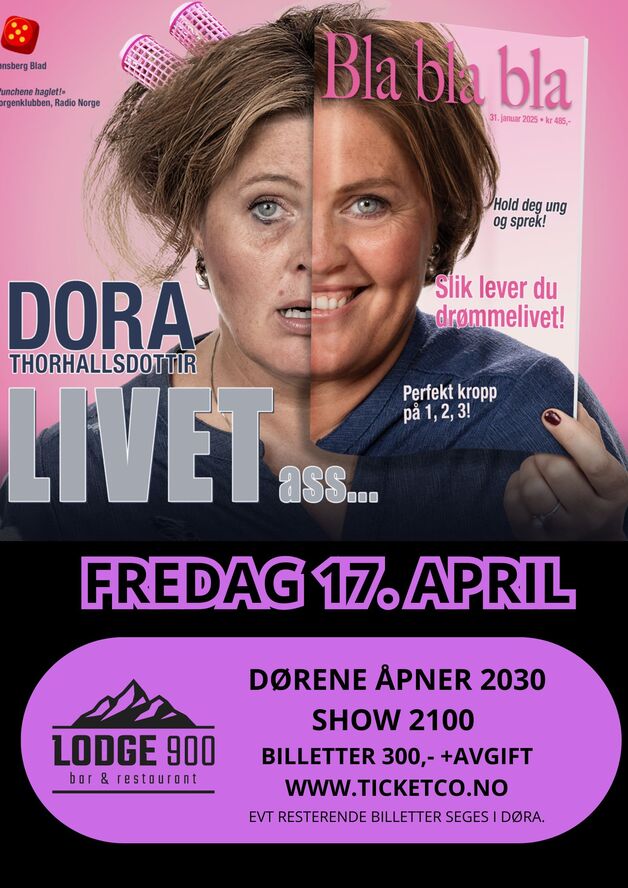Event image StandUp med Dora Thorhallsdottir på Lodge900