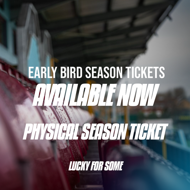 Event image Season Ticket 26-27, Physical Season Ticket Upgrade