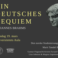 Event image Den norske Studentersangforening fremfører Ein deutsches Requiem