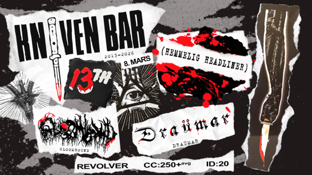 Event image Knivinnedagen: Gloombound // Draümar // TBA