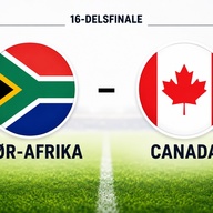 Event image 16-delsfinale: Sør - Afrika - Canada
