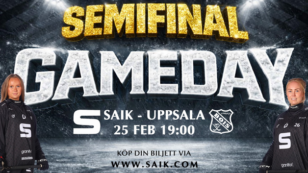 Event image Dam: Semifinal 1 SAIK - Uppsala I 2025/2026 