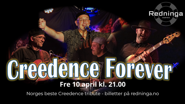 Event image Creedence Forever - live på Redninga scene