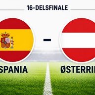 Event image 16-delsfinale: Spania - Østerrike