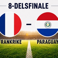 Event image 8-delsfinale: Frankrike - Paraguay