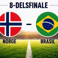 Event image 8-delsfinalen: Norge - Brasil