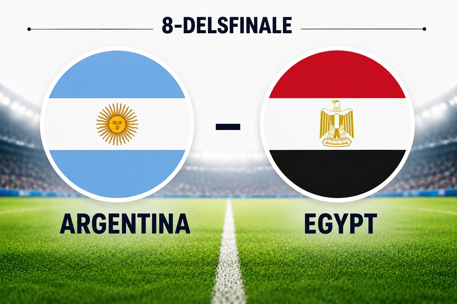 Event image ÅTTEDELSFINALE: Argentina - Egypt