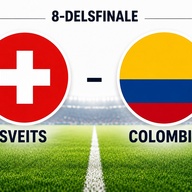 Event image ÅTTEDELSFINALE: Sveits - Colombia