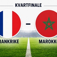 Event image KVARTFINALE: Frankrike - Marokko