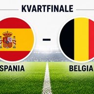 Event image KVARTFINALE: Spania - Belgia