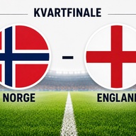 Event image KVARTFINALE - Norge - England UTSOLGT