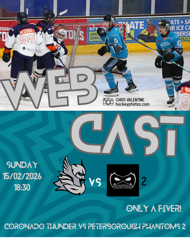 Event image CORONADO THUNDER VS PETERBOROUGH PHANTOMS 2