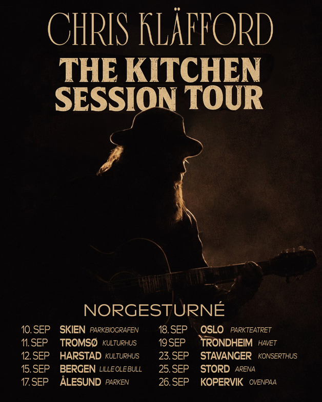 Event image Chris Kläfford–The Kitchen Session Tour