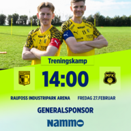 Event image Treningskamp A-lag herrer Raufoss - Moss