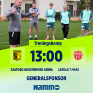 Event image Treningskamp A-lag herrer Raufoss - Strømmen IF 