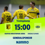 Event image Treningskamp A-lag herrer Raufoss - Grorud