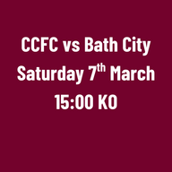 Event image AWAY TICKETS - NLS Chelmsford City vs Bath City