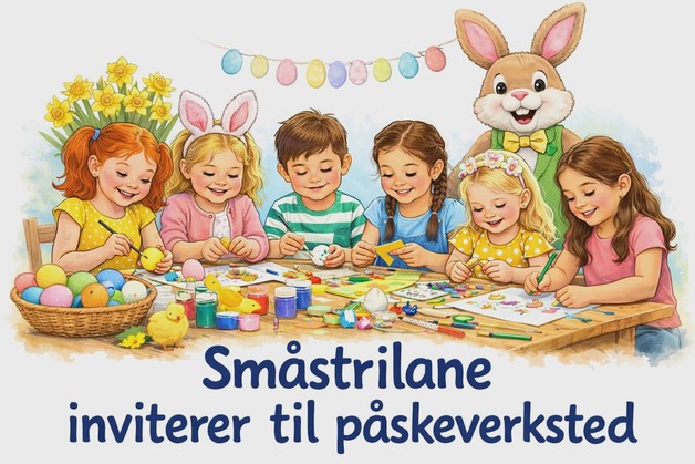 Event image Påskeverksted for barn 3år tom. 4klasse