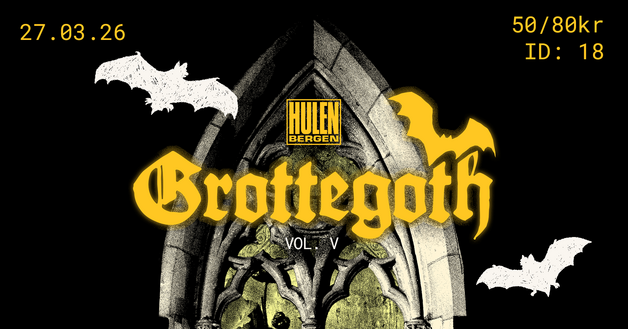 Event image Grottegoth Vol. V - Special Guest: Espen Lauritzen