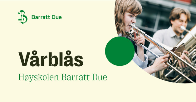 Event image Vårblås Høyskolen Barratt Due