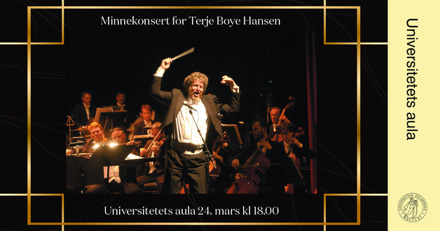 Event image Minnekonsert for Terje Boye Hansen