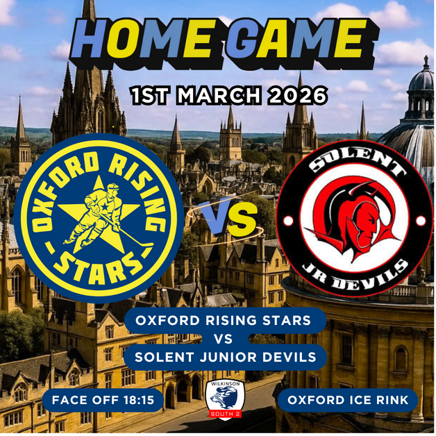 Event image Oxford Rising Stars Vs Solent JR Devils