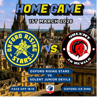 Event image Oxford Rising Stars Vs Solent JR Devils