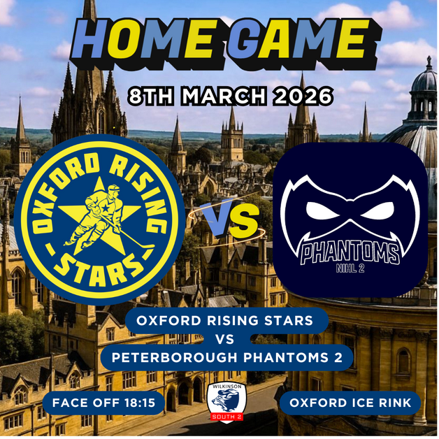 Event image Oxford Rising Stars vs Peterborough Phantoms