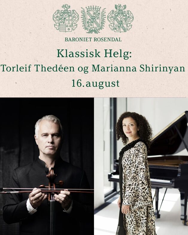 Event image Klassisk Helg: Torleif Thedéen og Marianna Shirinyan