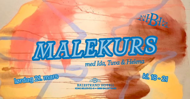 Event image Malekurs på Balestrand Hotell