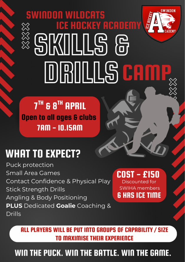 Event image Skills and Drills Camp - April 2026