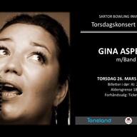 Event image Torsdagskonserten på pubben med Gina Aspenes m/band