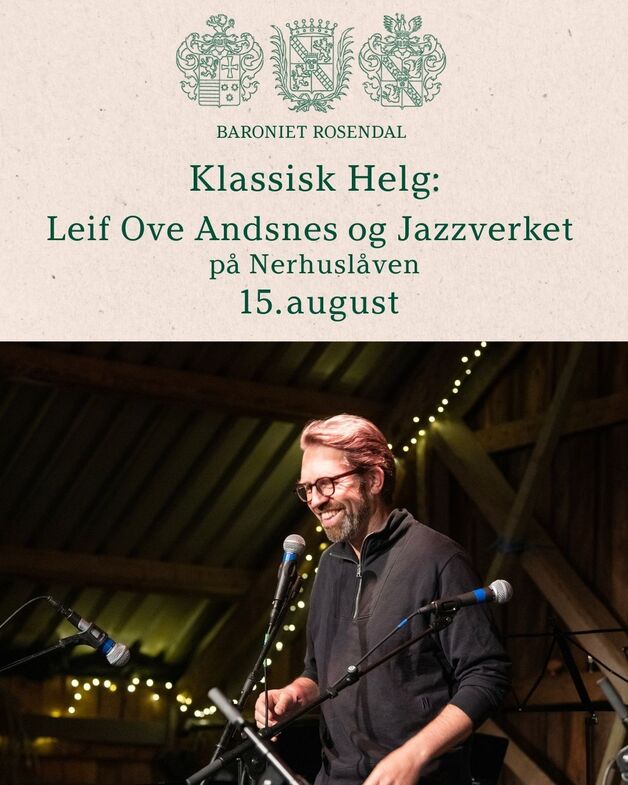 Event image Klassisk Helg: Leif Ove Andsnes og Jazzverket på Nerhuslåven