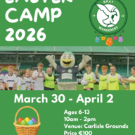 Event image Bray Wanderers FC Easter Camp