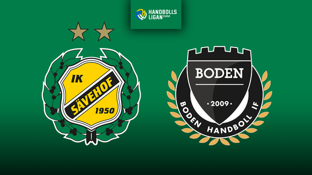 Event image IK Sävehof vs Boden Handboll (d) Handbollsligan dam 
