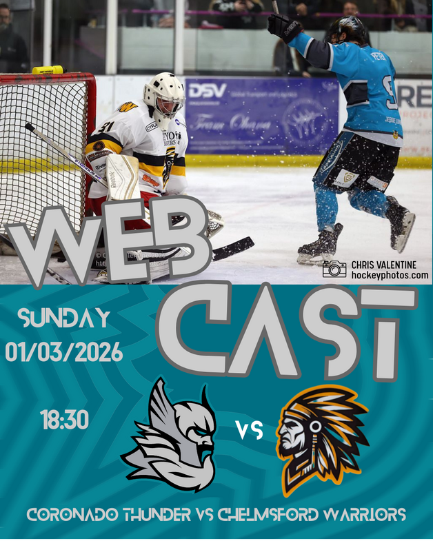 Event image CORONADO THUNDER VS CHELMSFORD WARRIORS